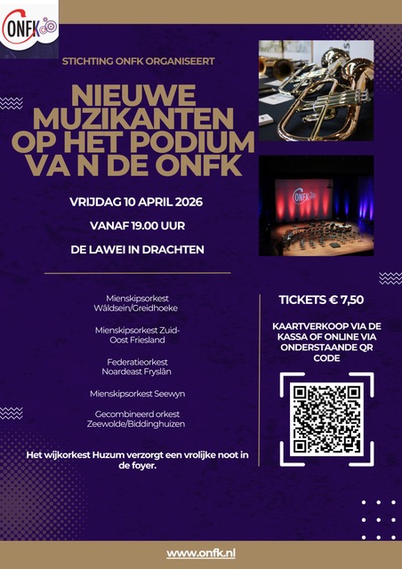 Nieuwe muzikanten op het podium van de ONFK (4)